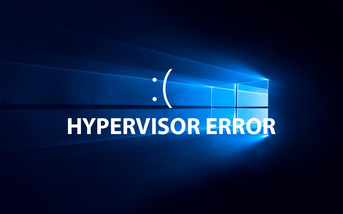 hypervisor error