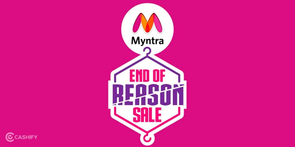 myntra end of reason sale dates