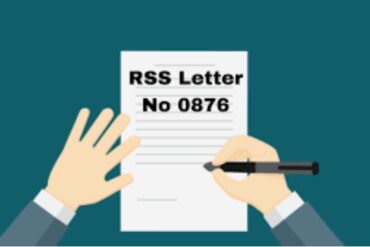 RSS Letter No 0876